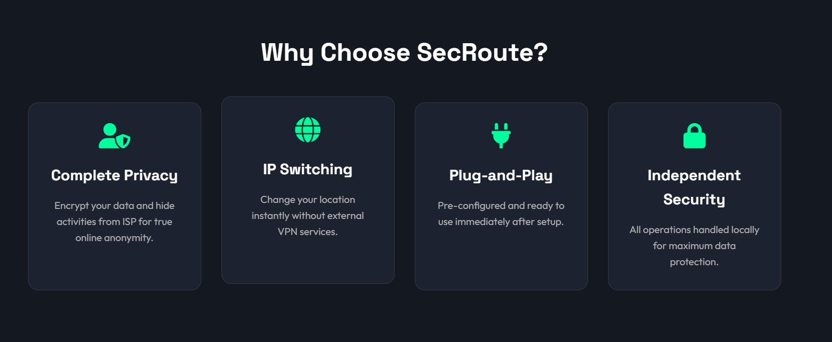 SecRoute Screenshot 1